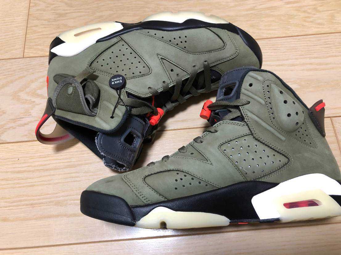 Travis Scott × Nike Air Jordan 6 Retro "Medium Olive"