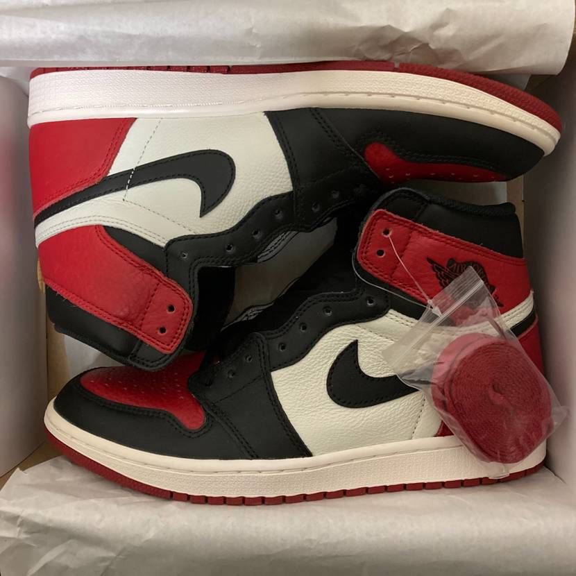 Nike Air Jordan 1 Retro High OG "Bred Toe"