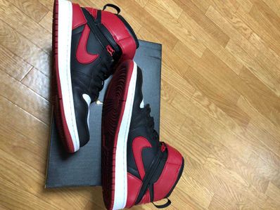 Nike Air Jordan 1 High Flyease "Black/Gym Red"