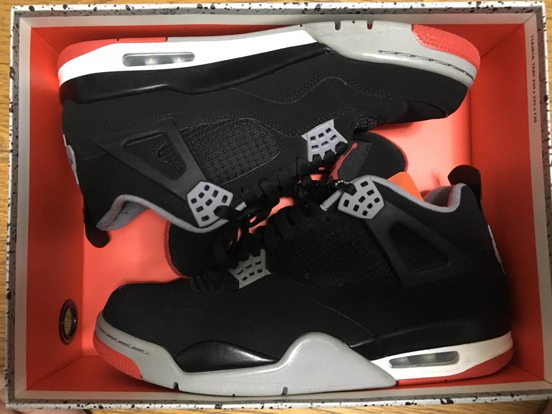 Nike Air Jordan 4 Retro "Bred" (2019)