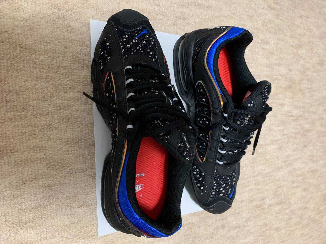 Supreme × Nike Air Max Tailwind 4 "Black"