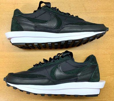 sacai × Nike LDV Waffle "Triple Black"