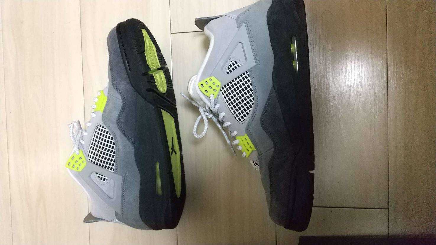 NIKE AIR JORDAN 4 RETRO LE "NEON"