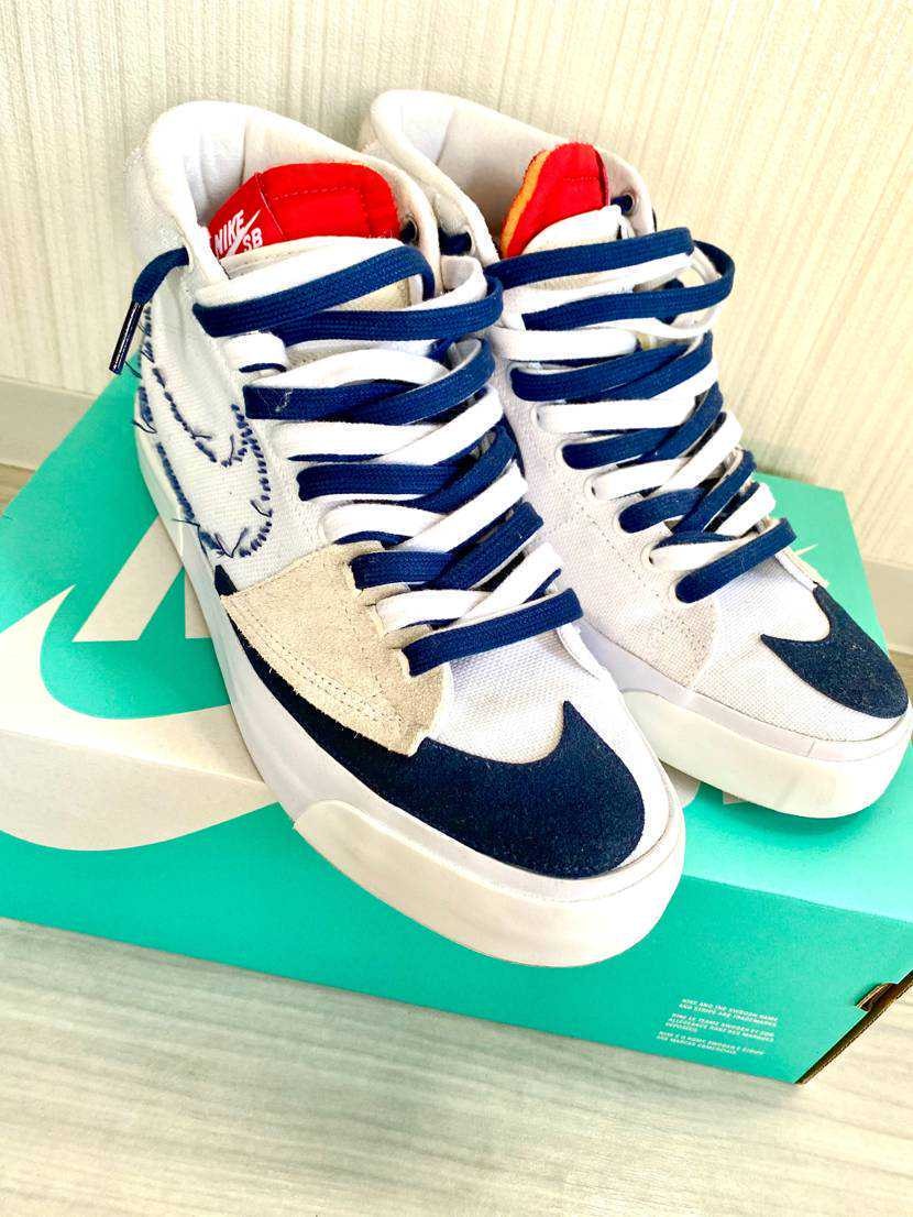Nike SB Blazer Mid Edge "Hack Pack White"