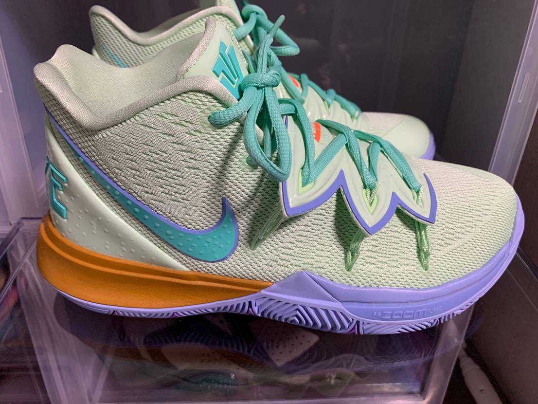 取り扱い不可:NIKE KYRIE 5 EP SPONGEBOB COLLECTION SQUIDWARD TENTACLES
