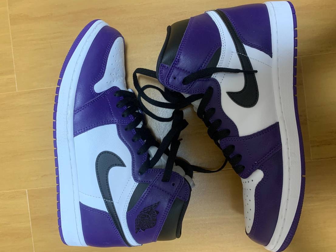 Nike Air Jordan 1 Retro High OG "Court Purple White/Black" (2020)   