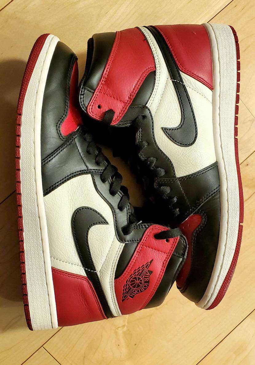 Nike Air Jordan 1 Retro High OG "Bred Toe"