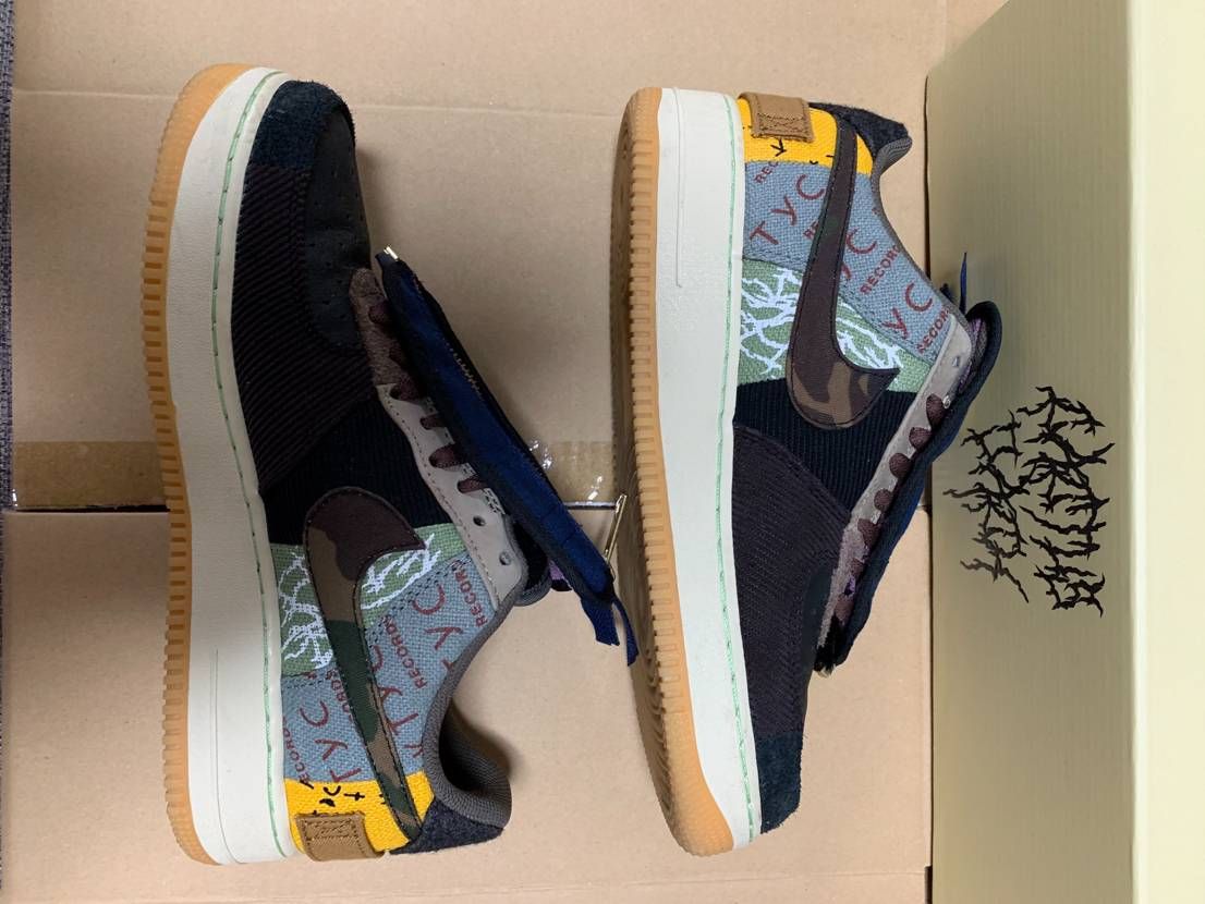Travis Scott × Nike Air Force 1 Low Cactus Jack "Multi Color"