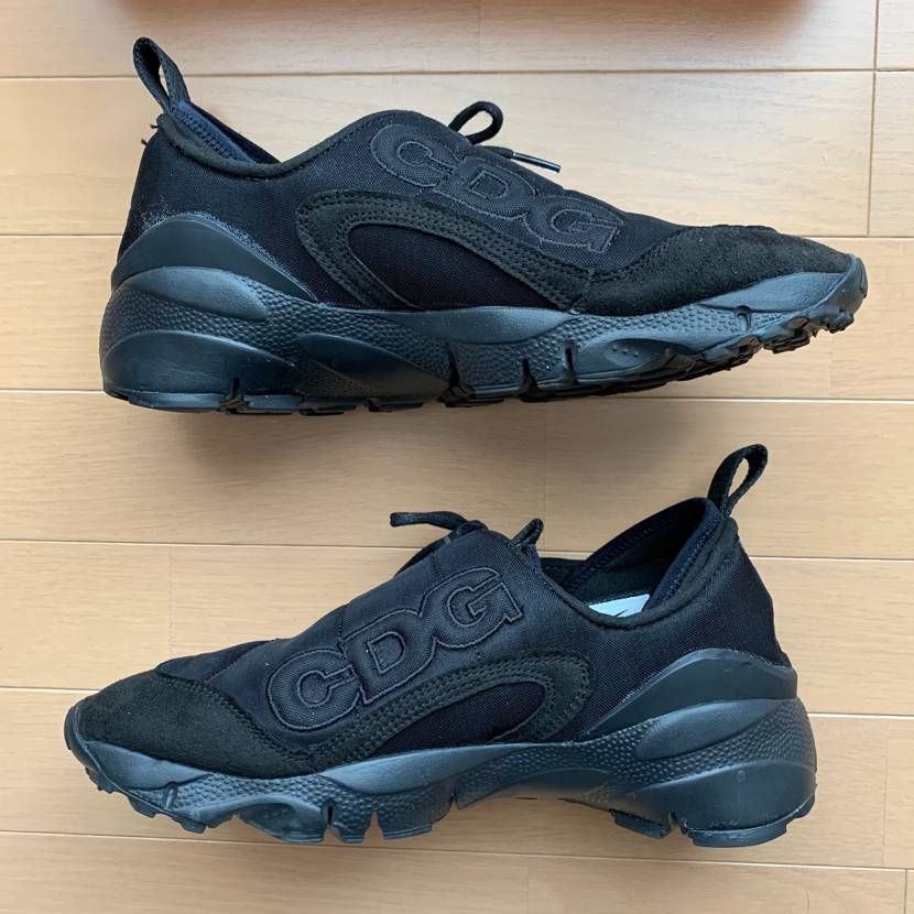COMME des GARCONS × Nike Air Footscape NM "BLACK"