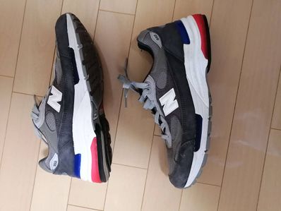 New Balance 992 "GRAY/BLUE/RED"