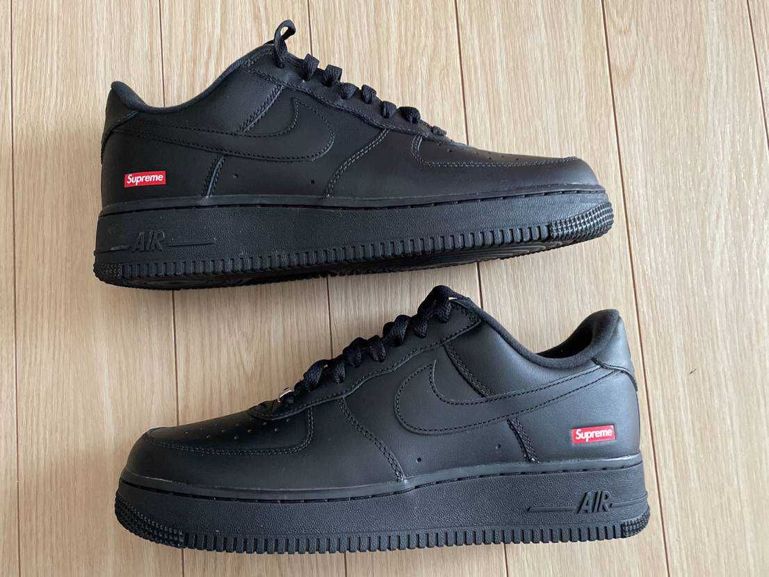Supreme × Nike Air Force 1 Low "Black"