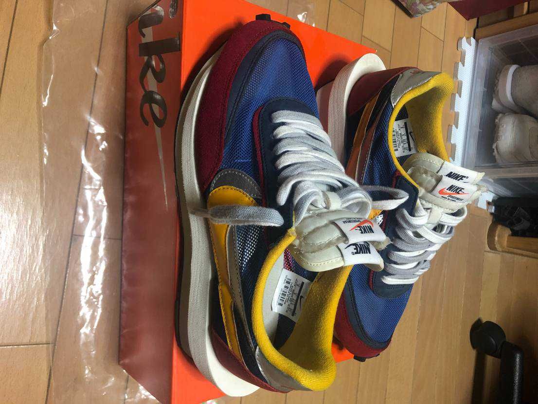 sacai × Nike LDV Waffle "Red/Blue"