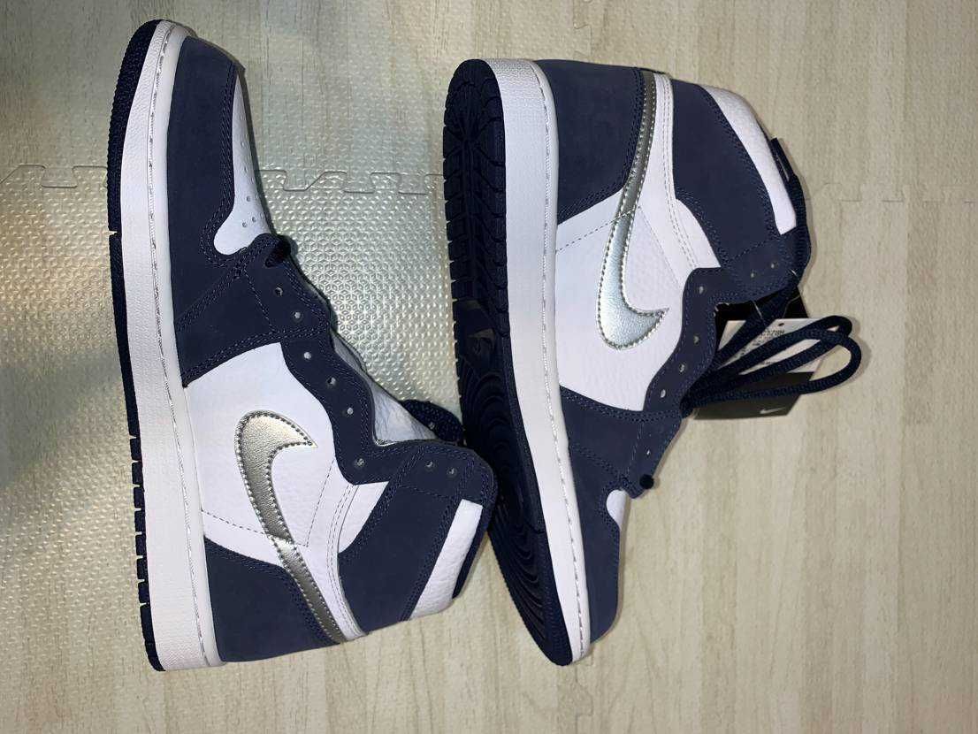 Nike Air Jordan 1 High OG CO.JP "White/Midnight Navy" (2020)(ブリーフケースなし)