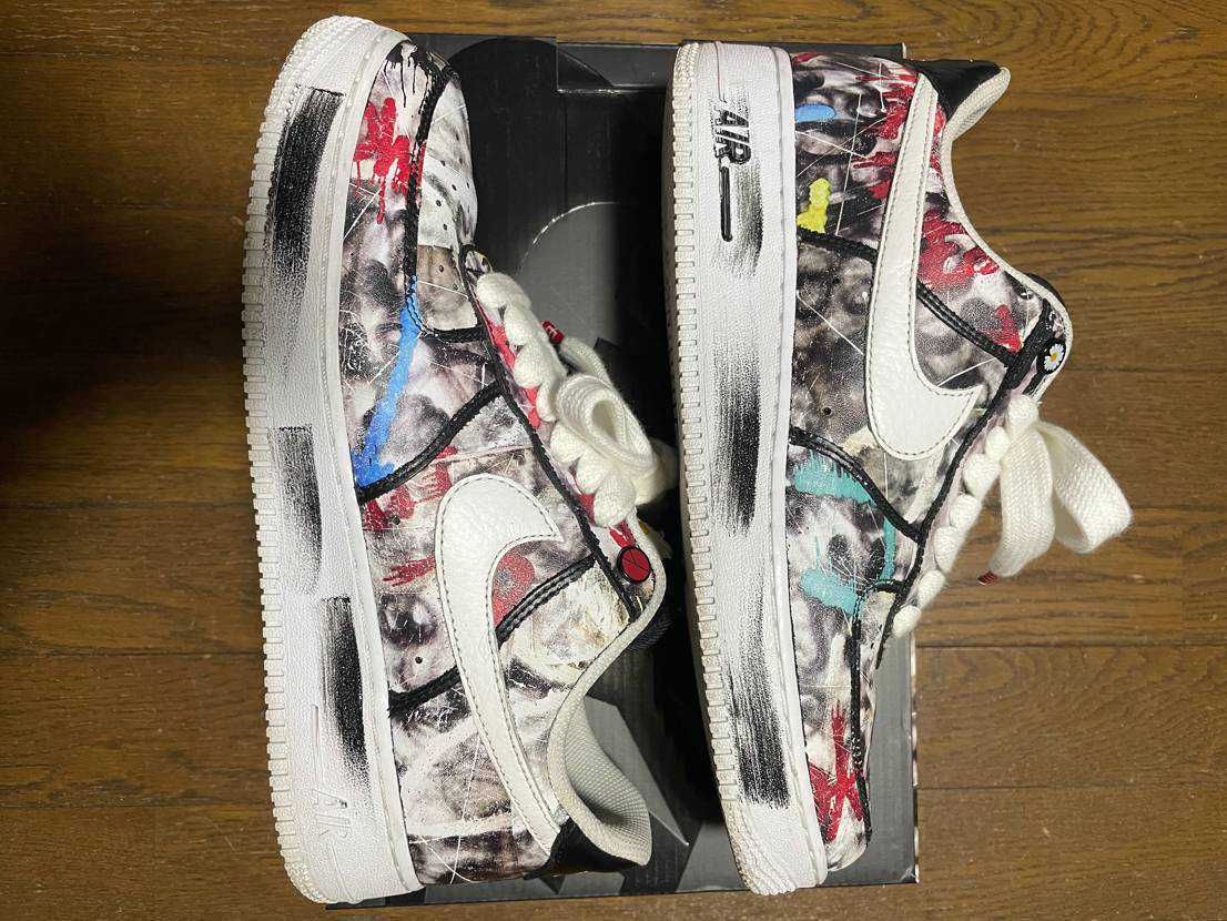 PEACEMINUSONE × Nike Air Force 1 Low Para Noise "Black" / G-DRAGON