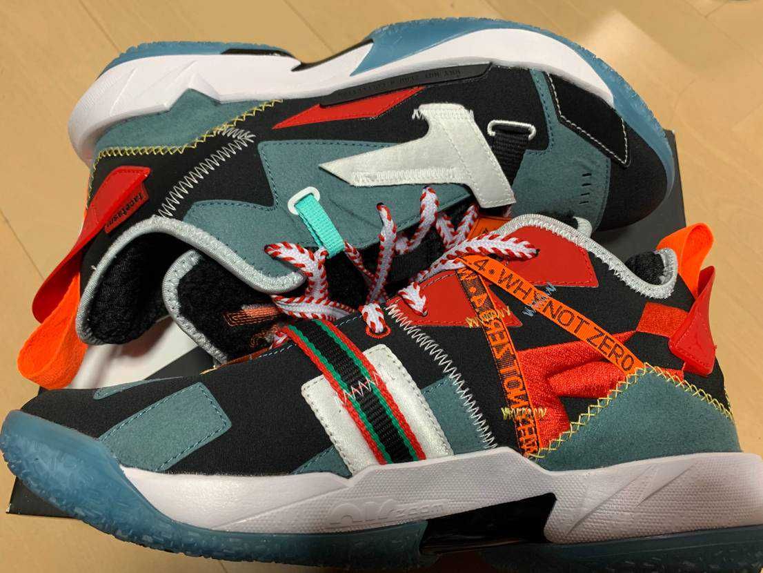 FACETASM × Nike Jordan Why Not Zero.4 "Black/Blue/Red"