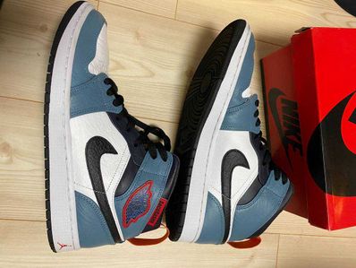 FACETASM × Nike Air Jordan 1 Mid "White/Navy"