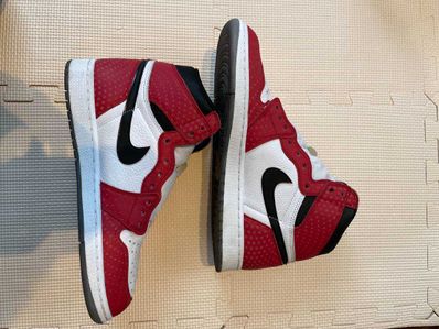 Spiderman × Nike Air Jordan 1 Origin Story "Gym Red/White/Photo Blue/Black"
