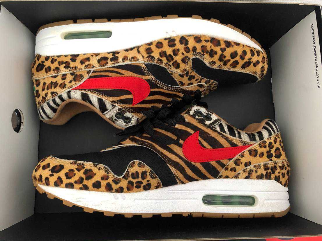 atmos × Nike Air Max 1 DLX "Animal Pack/Safari"