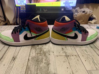 Nike Women's Air Jordan 1 Mid "Multi Color"