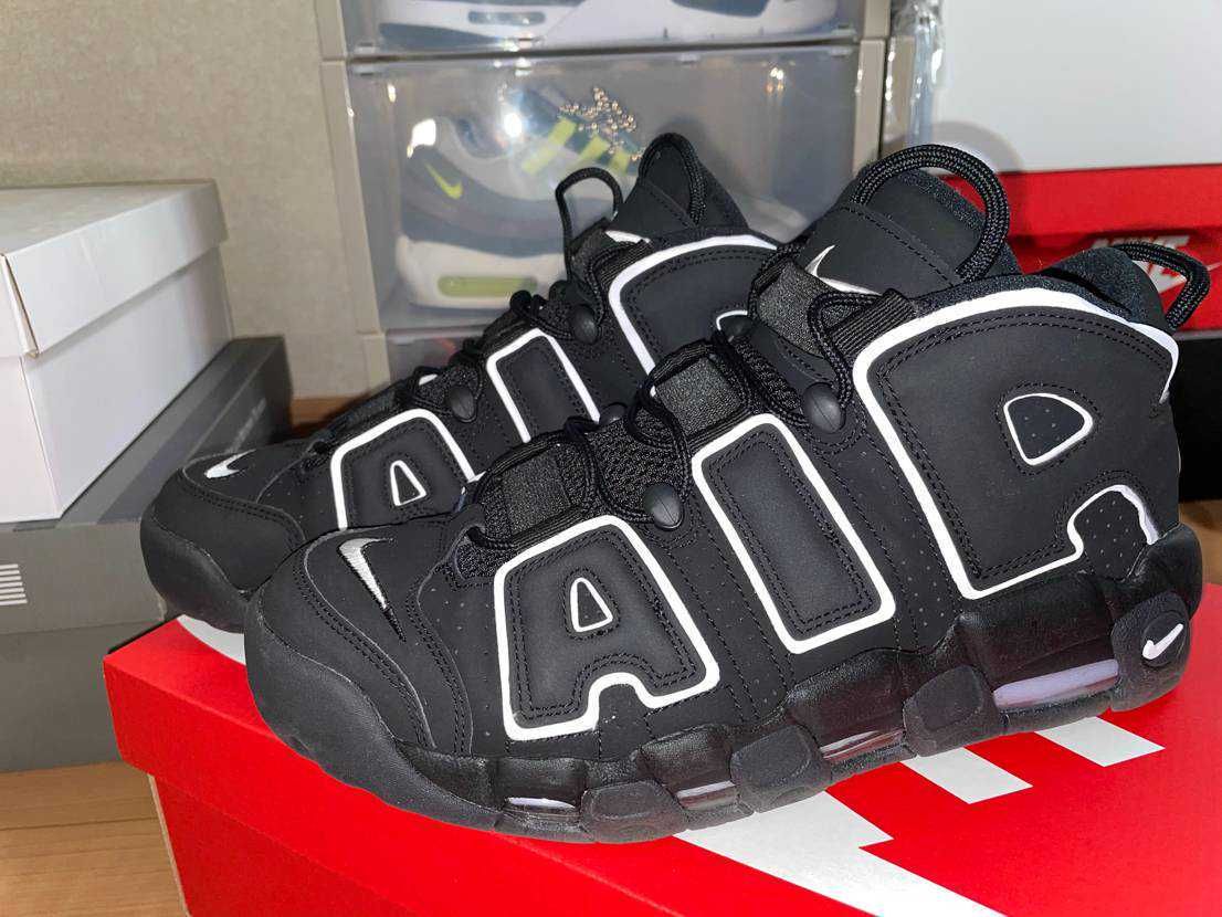 Nike Air More Uptempo "Black/White"(2020)