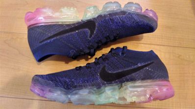 Off-White × Nike Air Vapormax "Black/Total Orange/Clear"