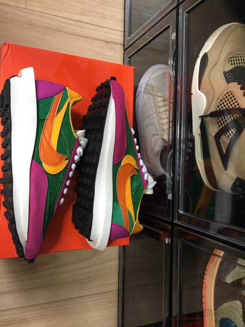 sacai × NIKE LDV WAFFLE "PINE GREEN"