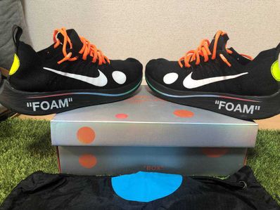 Off-White × Nike Zoom Fly Mercurial Flyknit "Black/White/Volt"