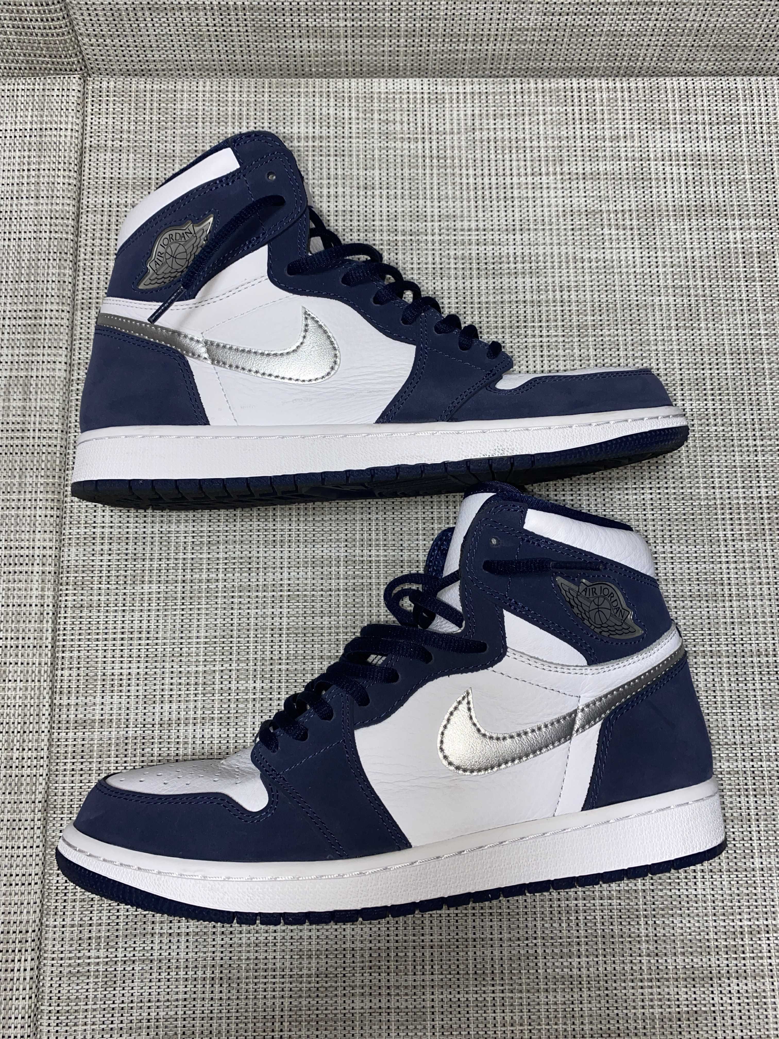 Nike Air Jordan 1 High OG CO.JP "White/Midnight Navy" (2020)(ブリーフケースなし)