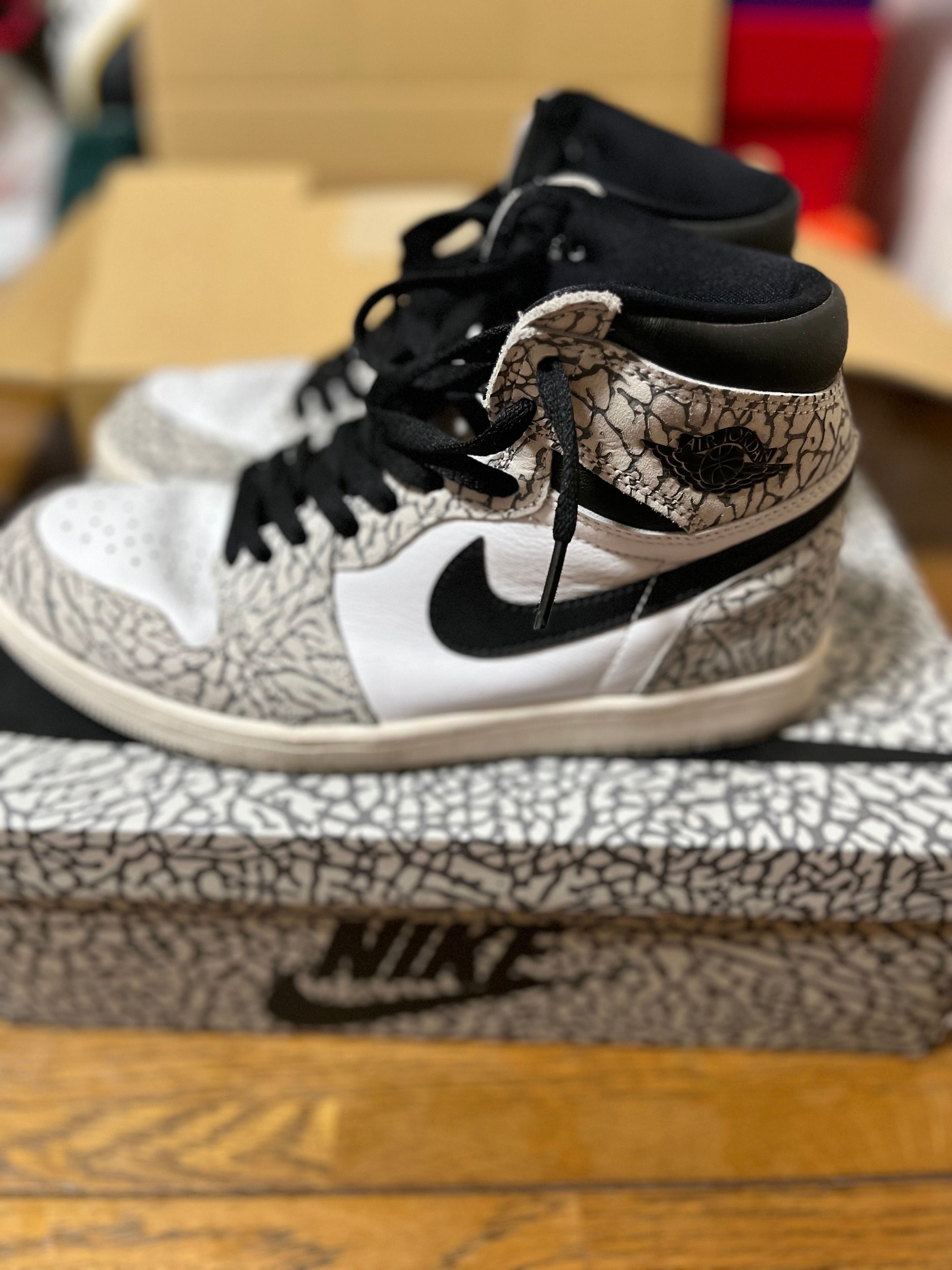 Nike Air Jordan 1 High OG "White Cement/Safari"