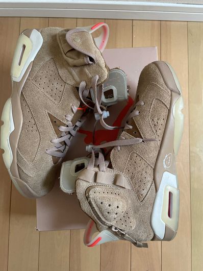 Travis Scott × Nike Air Jordan 6 "British Khaki"