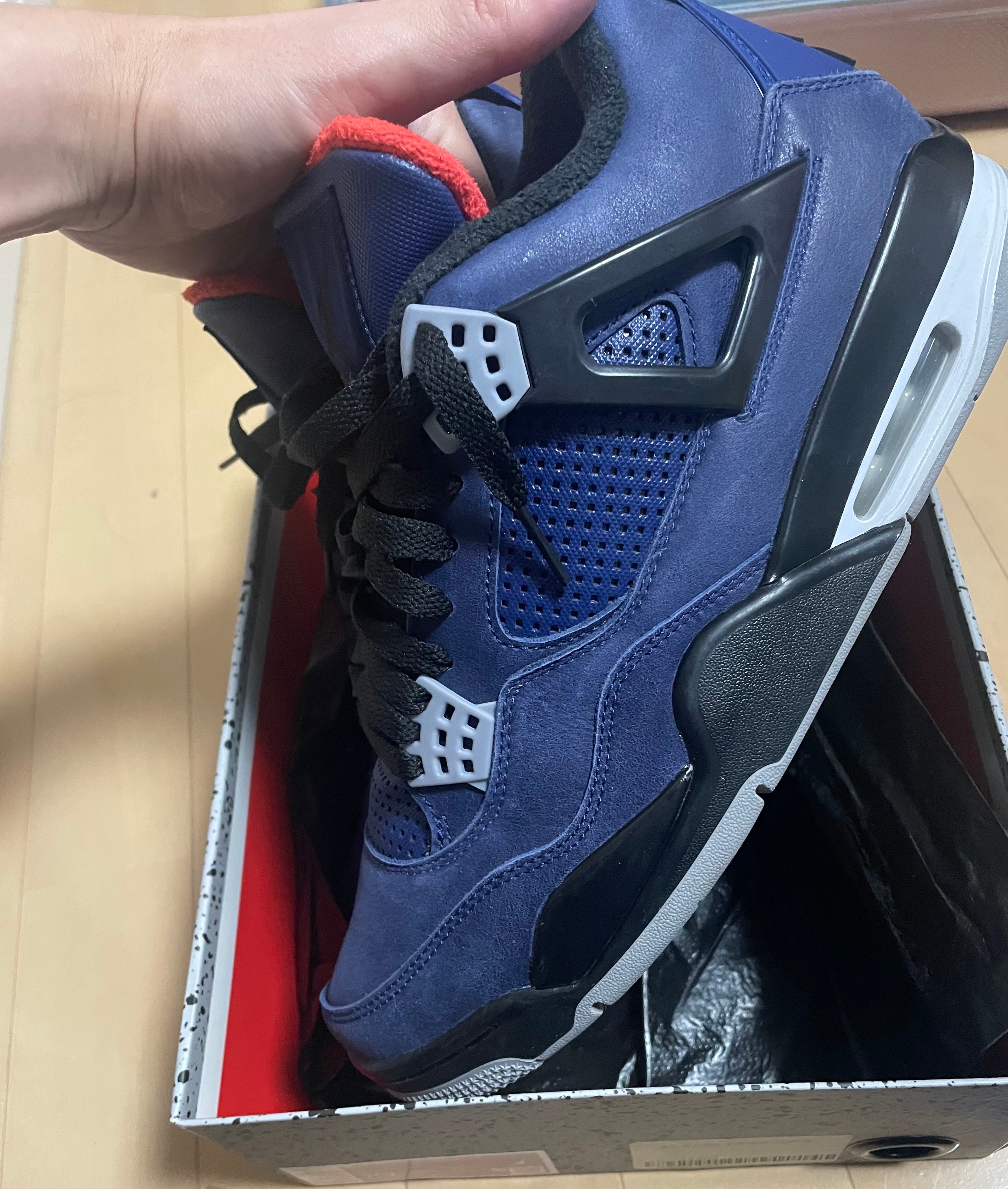 Nike Air Jordan 4 Retro WNTR "Loyal Blue/White/Black"