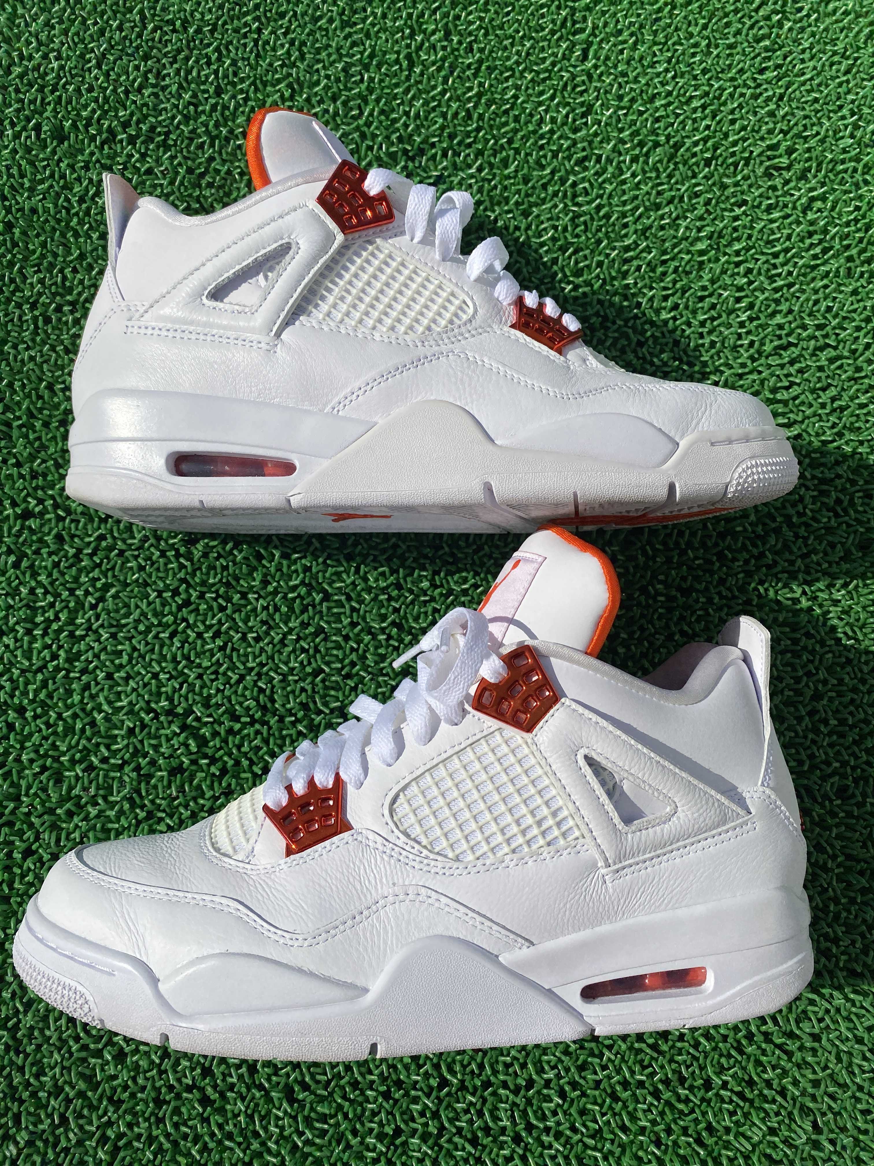 Nike Air Jordan 4 Retro "White/Team Orange"
