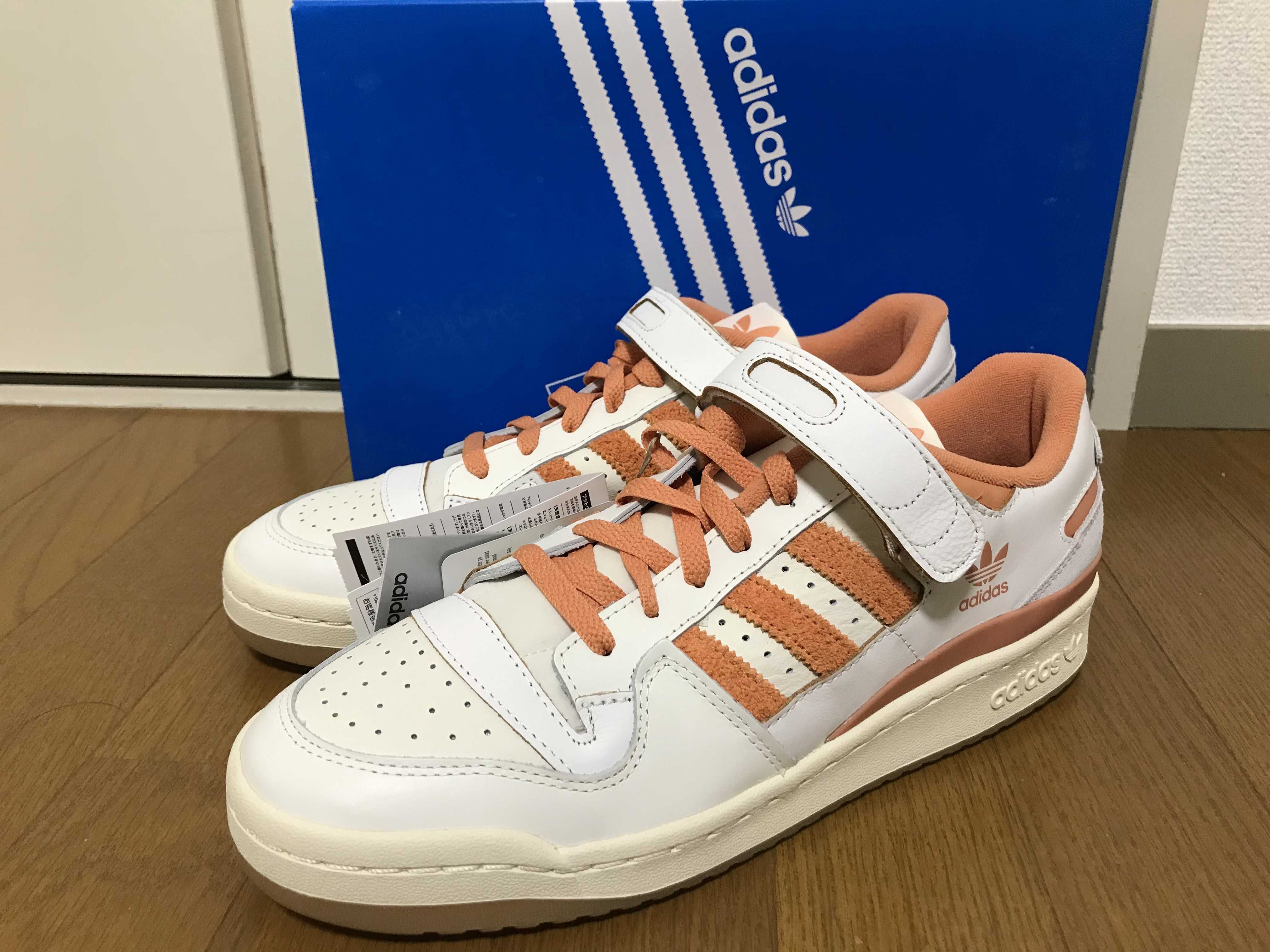adidas FORUM 84 LOW "FOOTWEAR WHITE/HAZY COPPER"