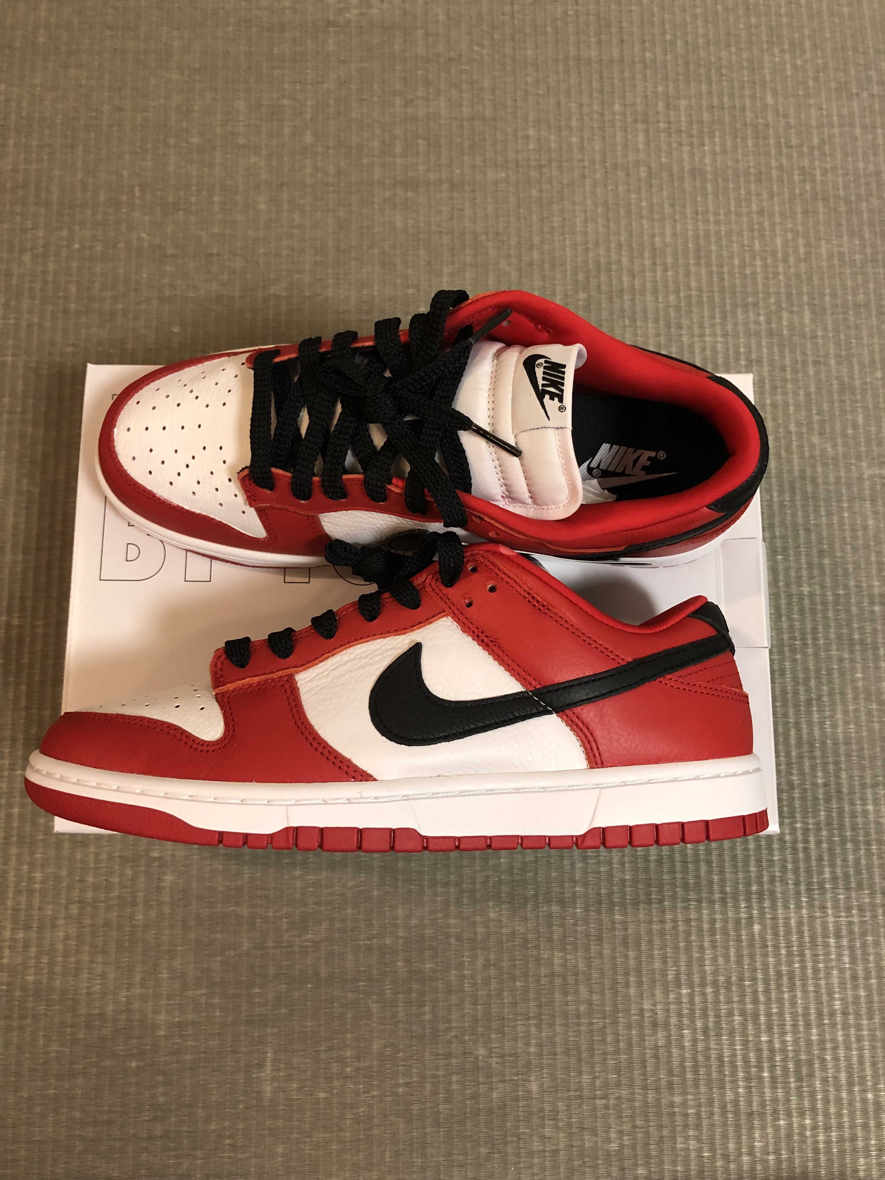 Nike SB Dunk Low Pro "J-Pack Chicago/Varsity Red and White"