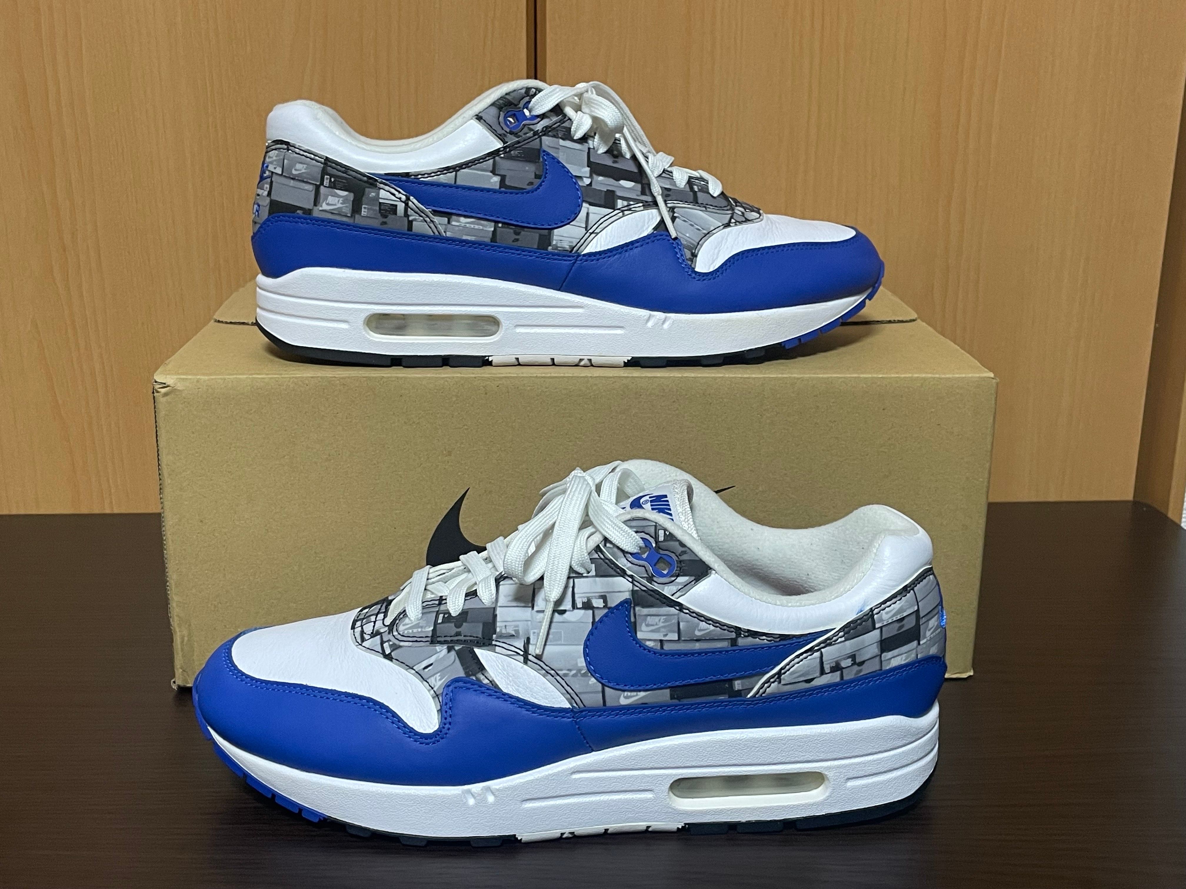 atmos × Nike Air Max 1 Blue "We Love Nike"