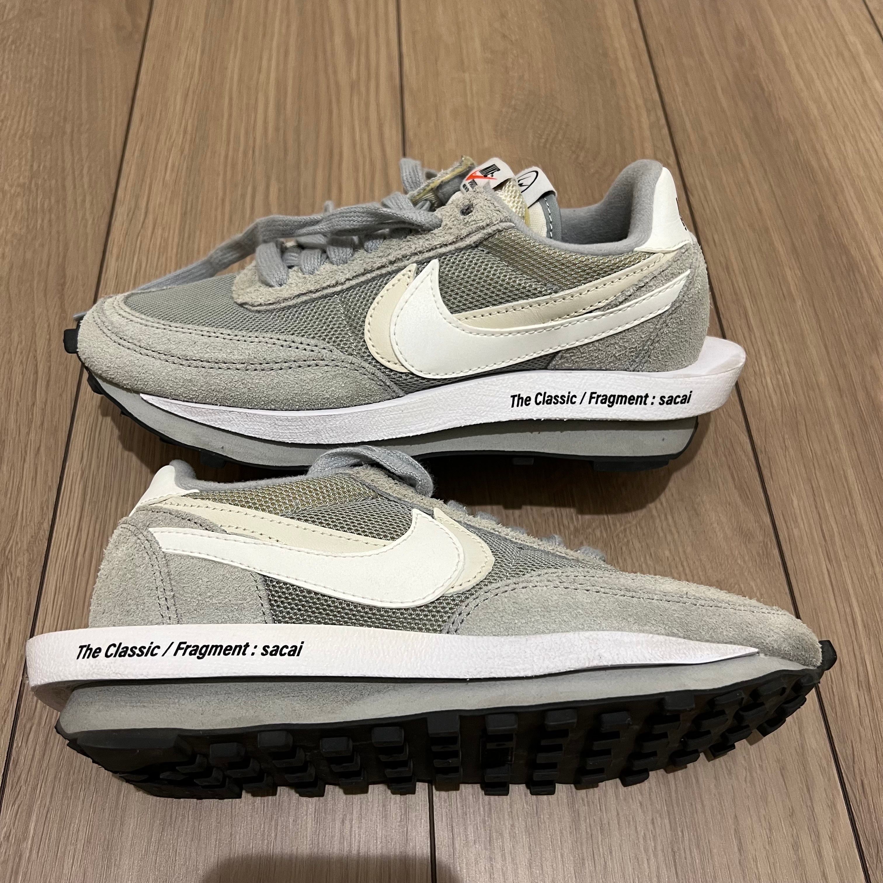 Fragment × sacai × Nike LD Waffle "Light Smoke Grey"