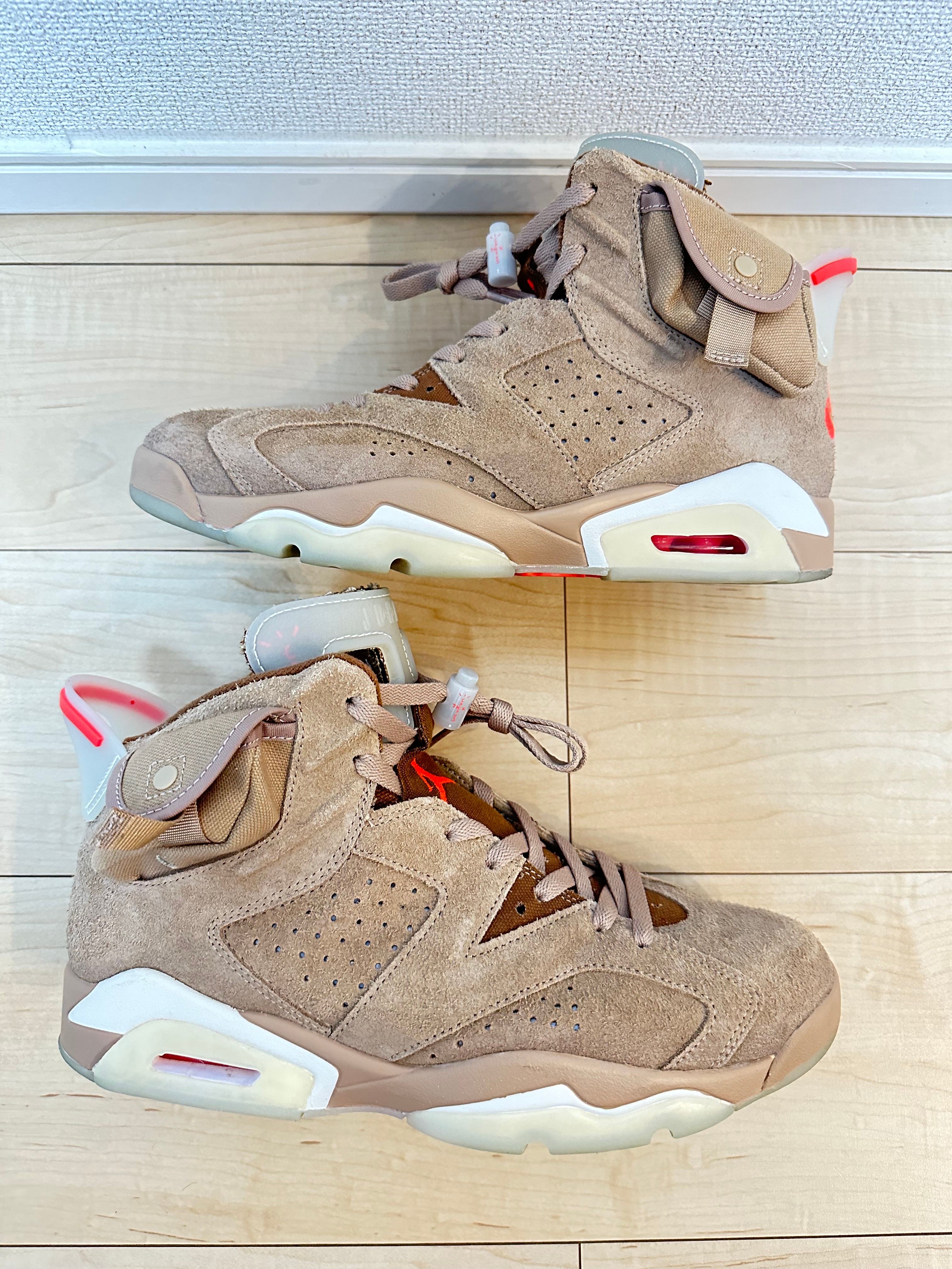 Travis Scott × Nike Air Jordan 6 "British Khaki"