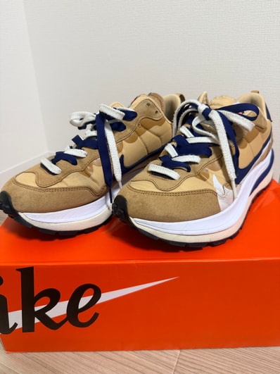 sacai × Nike Vapor Waffle "Sesame and Blue Void"