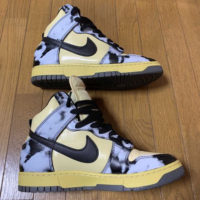 Nike Dunk High "Black Acid Wash"