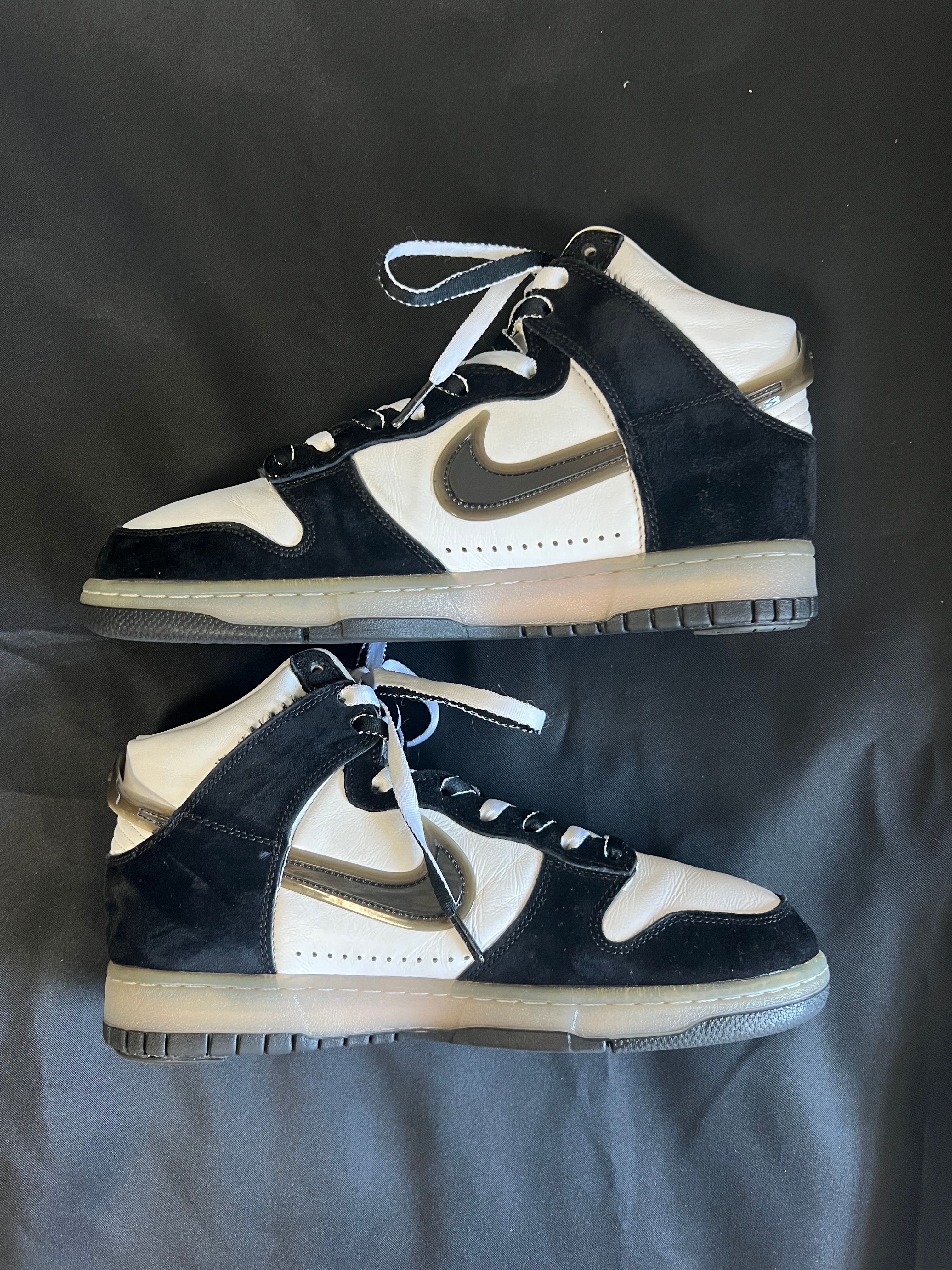 SLAM JAM x NIKE DUNK HIGH "WHITE/CLEAR BLACK"