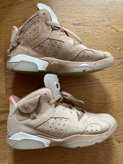 Travis Scott × Nike PS Air Jordan 6 "British Khaki"