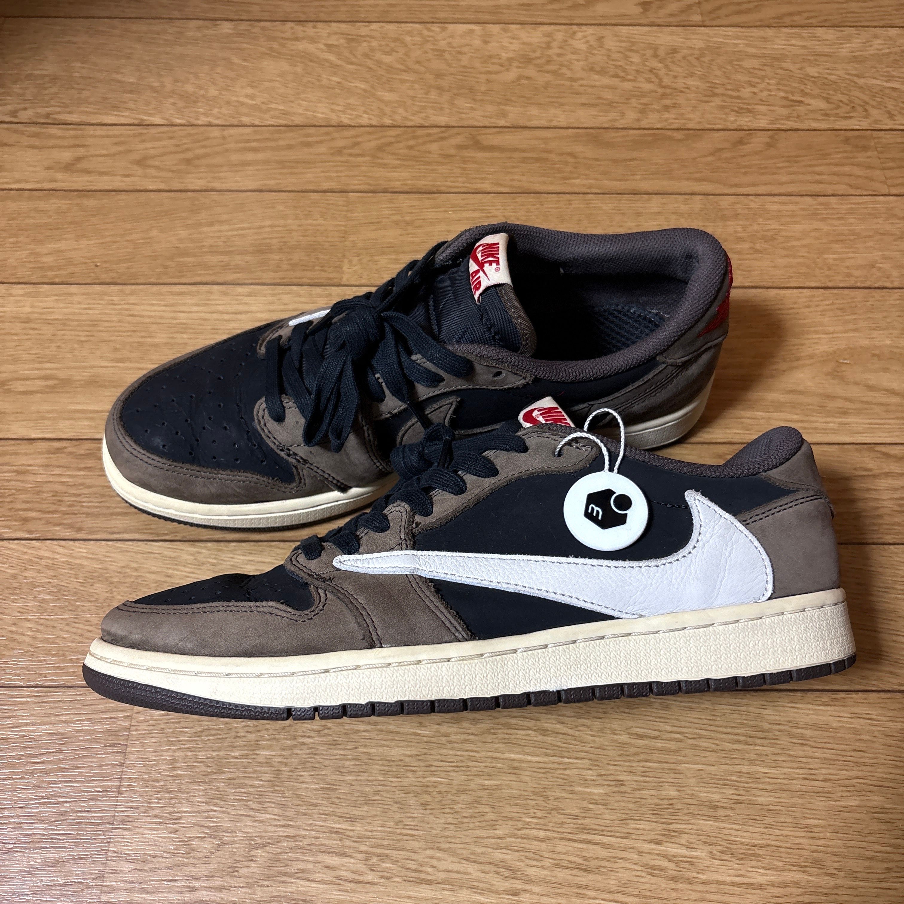 Travis Scott × Nike Air Jordan 1 Low OG SP-T  "Black/Dark Mocha"