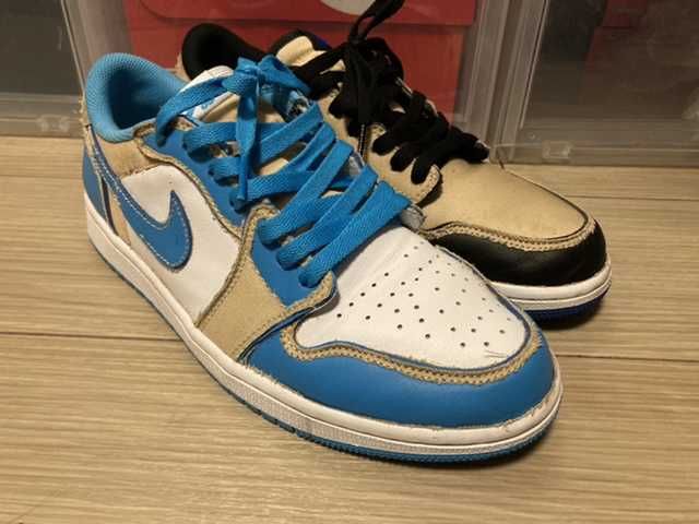 Nike SB Air Jordan 1 Low "Desert Ore/Royal Blue"
