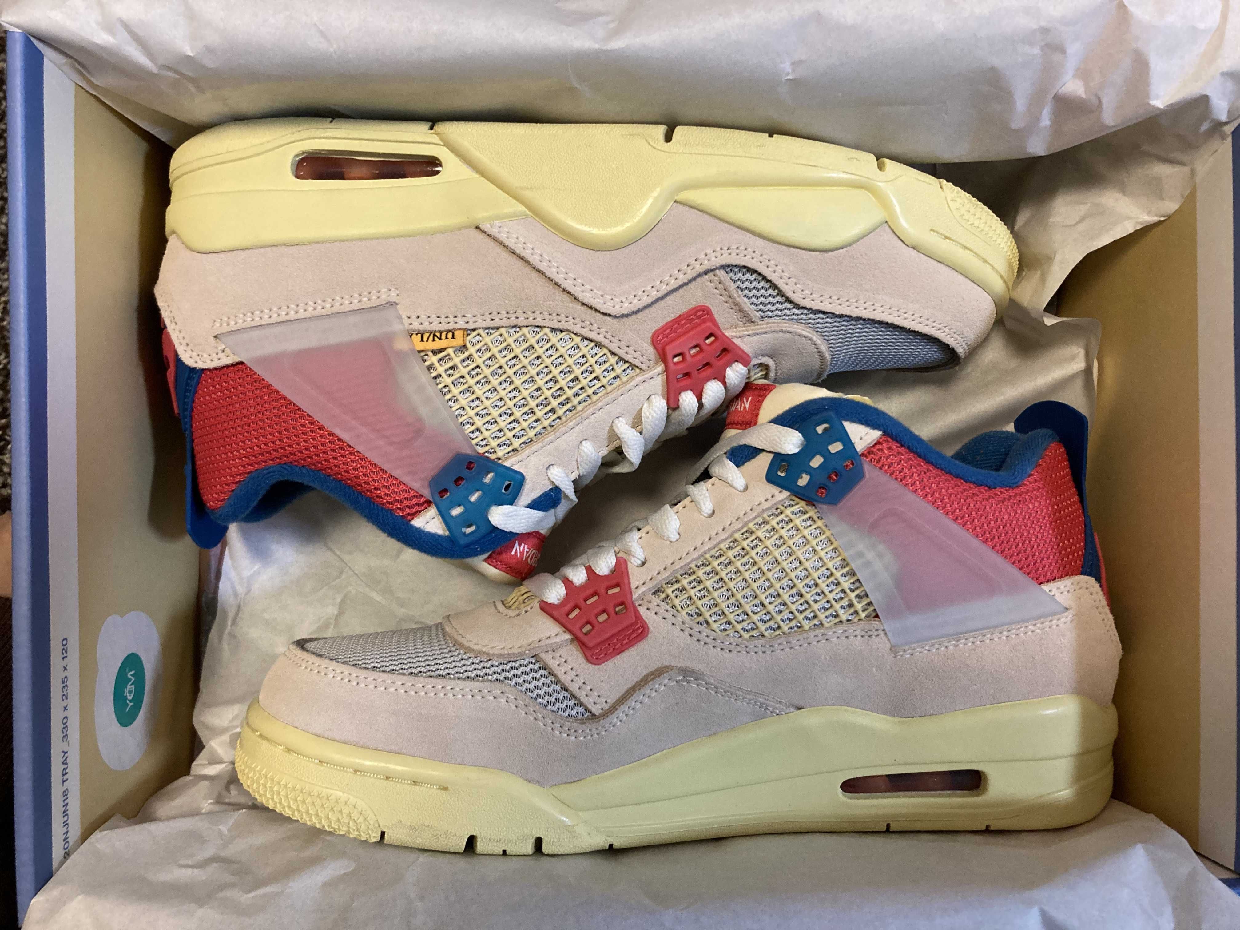 UNION × Nike Air Jordan 4 SP "Guava Ice/Light Fusion Red"