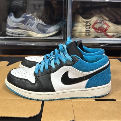 Nike Air Jordan 1 Low SE "Black/Laser Blue/White"