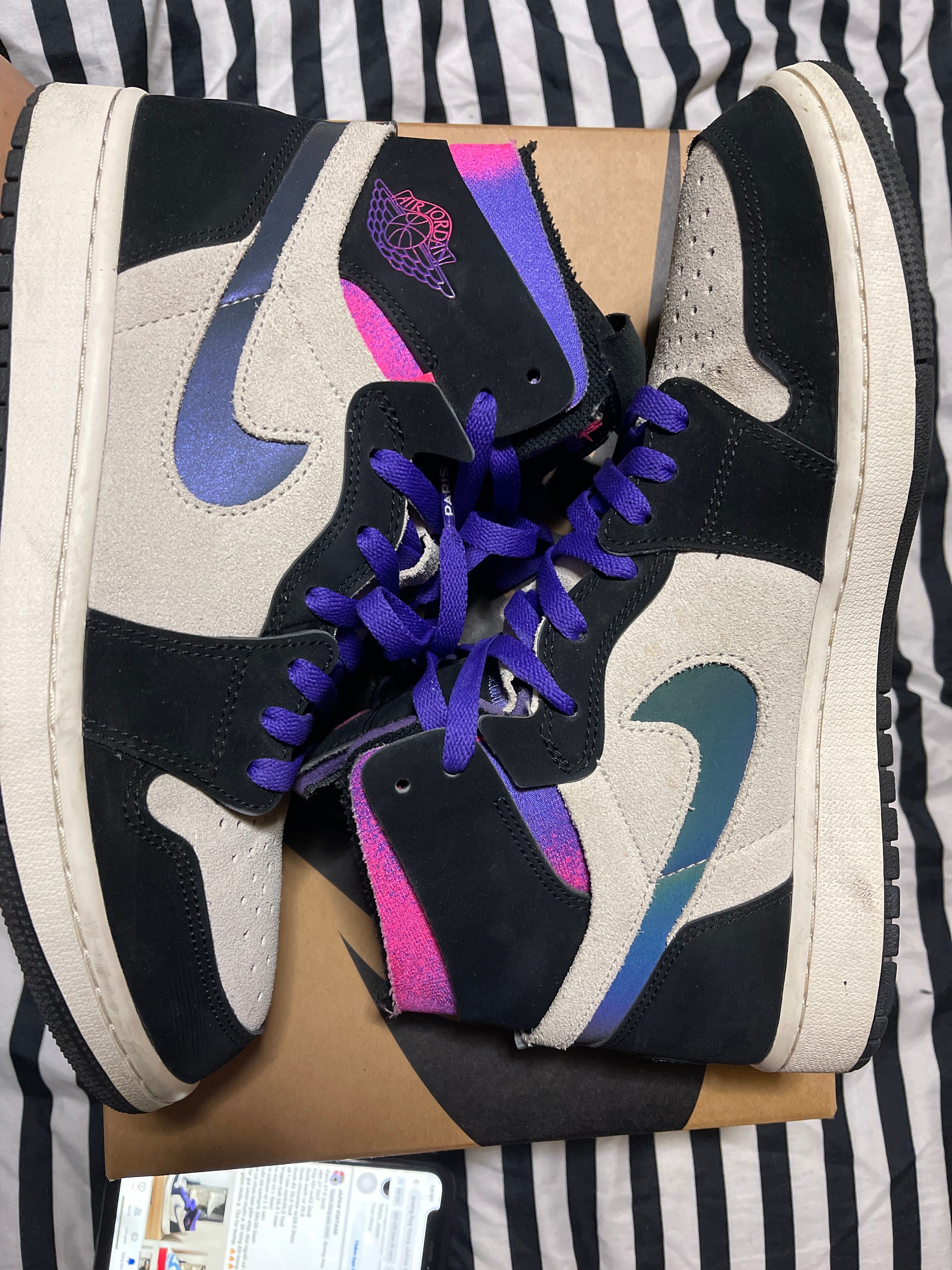 PSG × Nike Air Jordan 1 High Zoom Air Comfort "Paris Saint Germain"