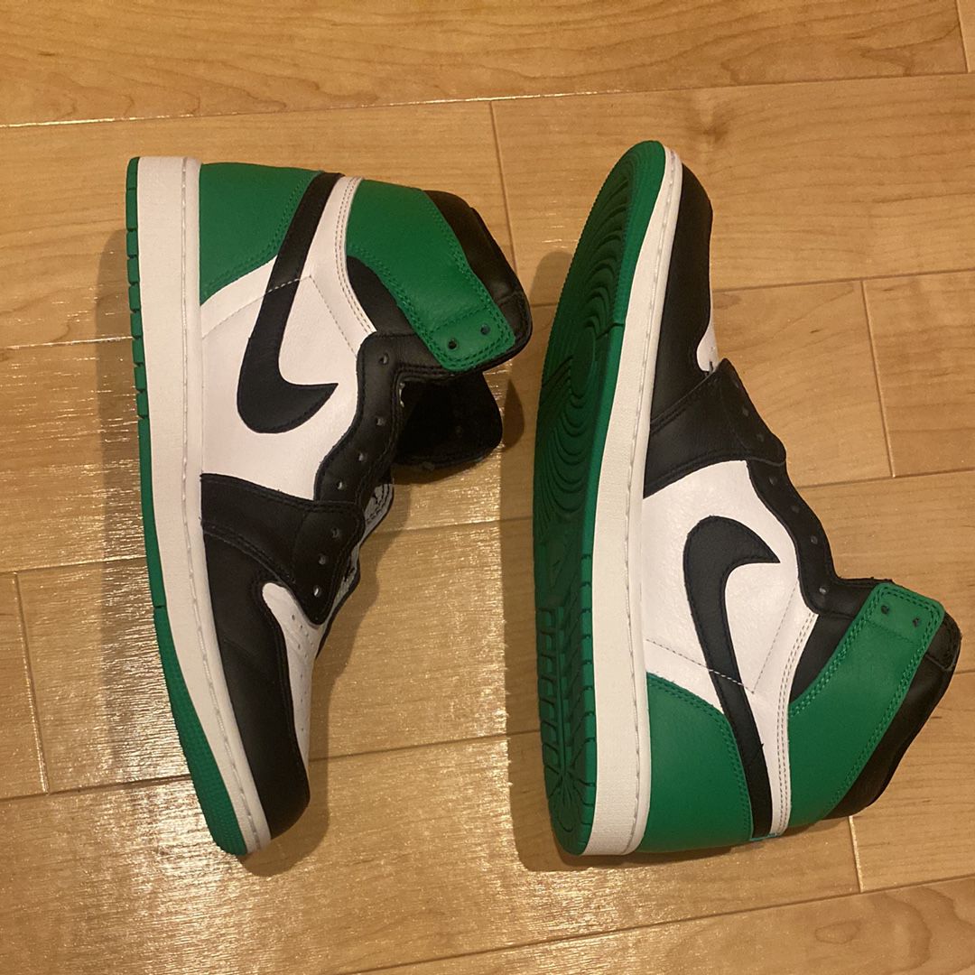Nike Air Jordan 1 Retro High OG "Celtics/Black and Lucky Green" (2023)
