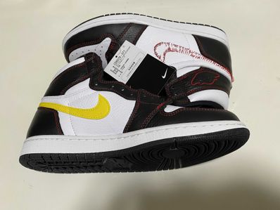 Nike Air Jordan 1 High OG Defiant "Black/Yellow/Gym Red"