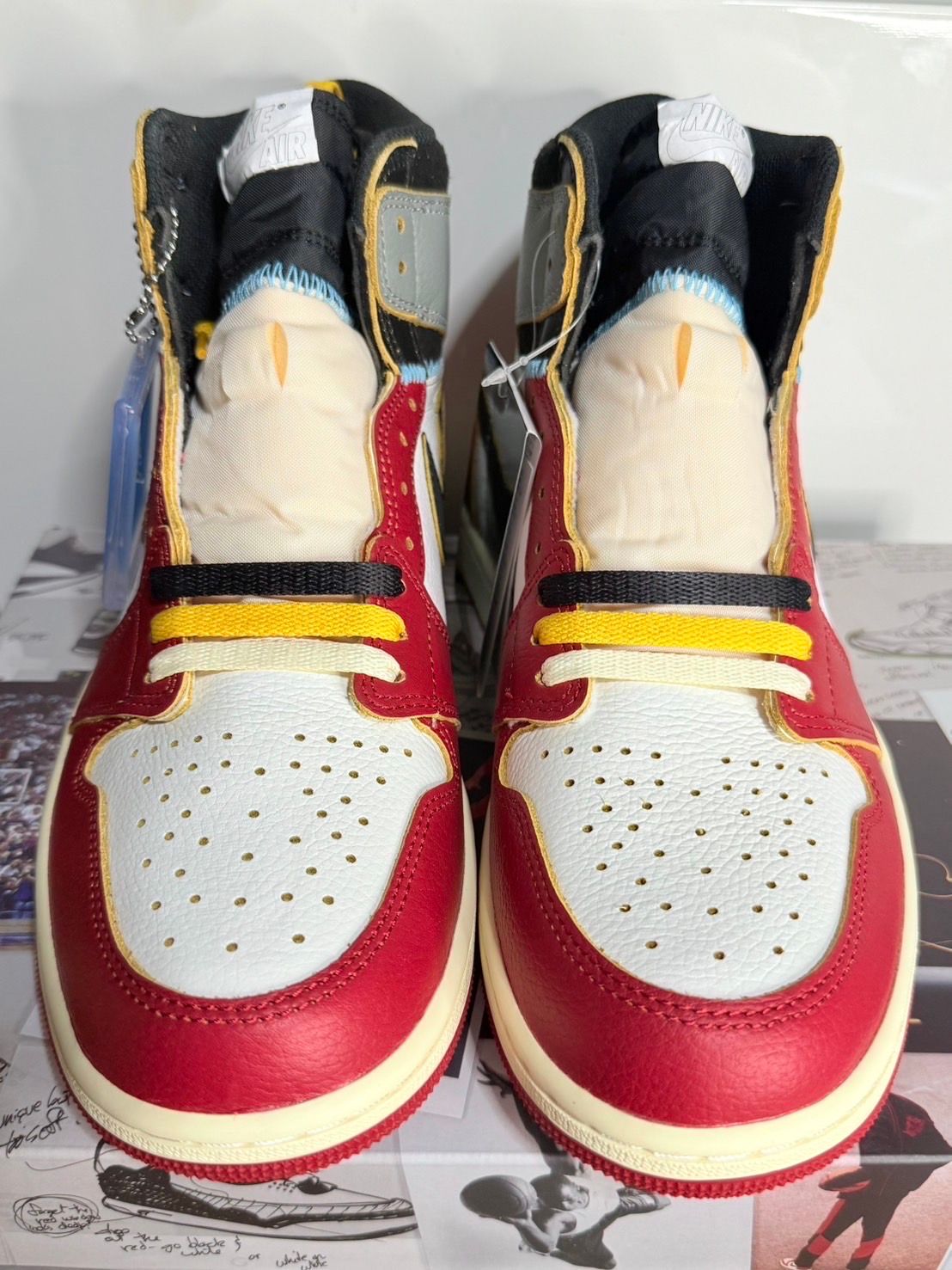 UNION × Nike Air Jordan 1 Retro High OG "Chicago/Shadow"