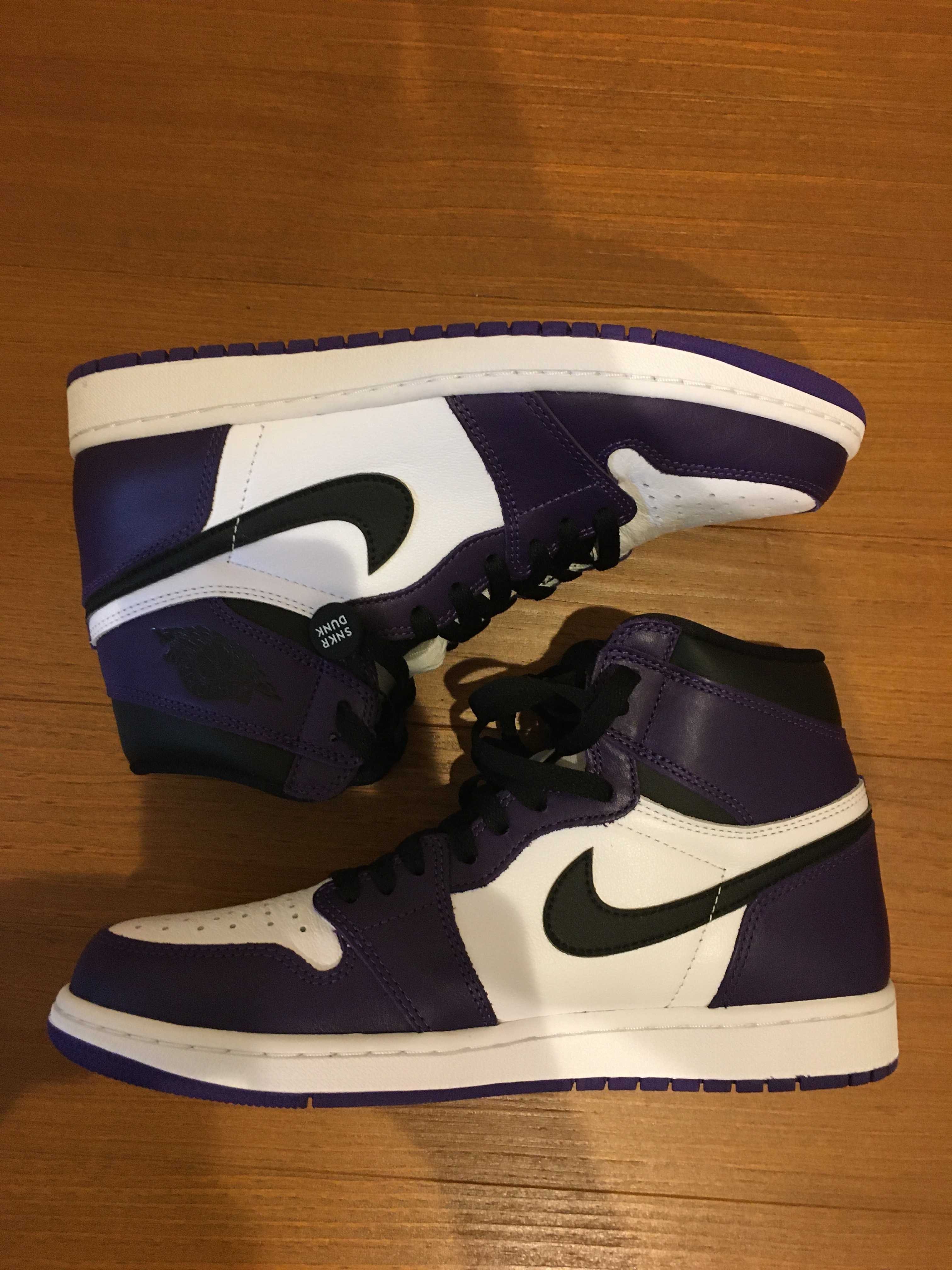 Nike Air Jordan 1 Retro High OG "Court Purple White/Black" (2020)